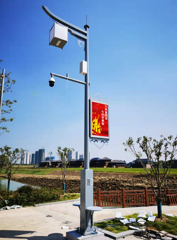 灯杆屏
