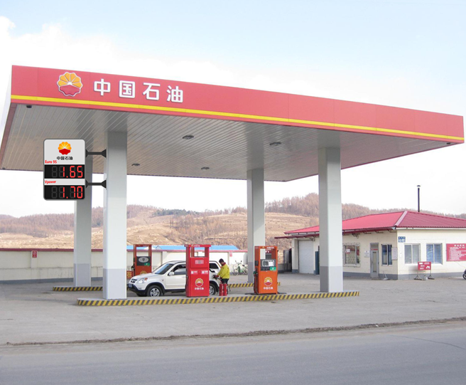 灯杆屏