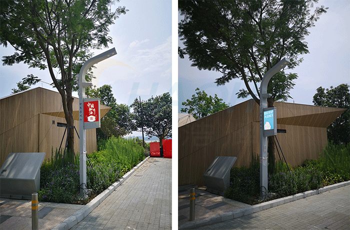 创新科技引领城市美化之路——深圳盐田港LED灯杆屏的成功案例